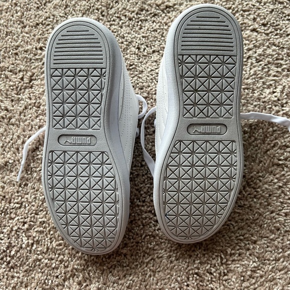 Puma White Memory Foam Sneakers - Picture 4 of 9